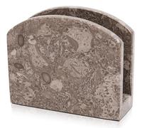 Radicaln Portatovaglioli in marmo da 14 cm, realizzato a mano, stile oceanico, per tavolo da pranzo, semplice e moderno, per casa e cucina, da usare come decorazione per la casa e tovaglioli da bar