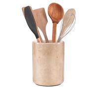 Radicaln Portautensili in marmo Verona, 16,5 cm, fatto a mano, per bancone della cucina, set di utensili da cucina, decorazione e accessori, utensili da cucina