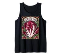 Radicchio Art Nouveau Vintage Vegetale Design Canotta