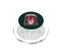 Radicchio Art Nouveau Vintage Vegetale Design PopSockets PopGrip per MagSafe