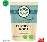 Radice di Bardana Estratto Pillole 6000mg- (45% Inulina) -100% Naturale &