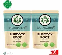 Radice di Bardana Estratto Pillole 6000mg- (45% Inulina) -100% Naturale &