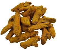Radice di Curcuma Essiccata 85g - 1,95Kg Haldi intera (1950 grammi)