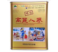 Radice di ginseng bianco essiccato coreano 6 anni grado AA 300 g