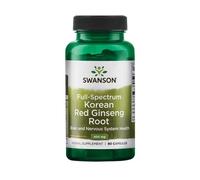 Radice di ginseng rosso coreano a spettro completo, 400mg - 90 caps