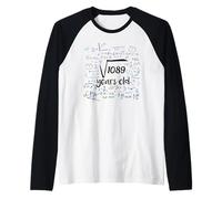 Radice Quadrata di 1089 33 Anni festeggia la Festa di Compleanno Maglia con Maniche Raglan