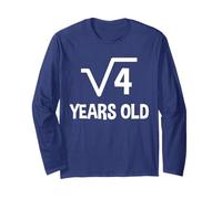 Radice quadrata di 4 - 2° compleanno matematica 2 anni Maglia a Manica