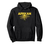 Radici africane Felpa con Cappuccio
