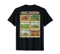 Radici dello Sri Lanka Punti di Riferimento di Ceylon Maglietta