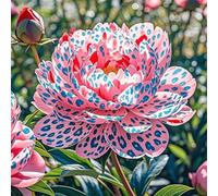 Radici di peonia/perenn/resistenti al freddo e alla siccità/adatte per la decorazione di giardini e balconi/bellissime-5 Rizomi-A