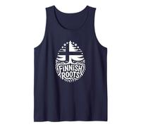 Radici finlandesi - Bandiera Finlandia Colori Albero Genealogico Souvenir Canotta