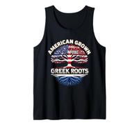 Radici greche coltivate Americane Orgoglioso Orgoglio Greco-Americano Canotta