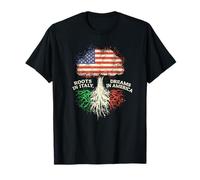 Radici in Italia Sogni in America - Italian American Heritage Maglietta