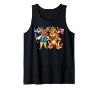 Radici Inglesi UK svedesi Bandiera Inghilterra Svezia Canotta