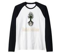 Radici Siciliane Siciliane Orgoglio Culturale Maglia con Maniche Raglan