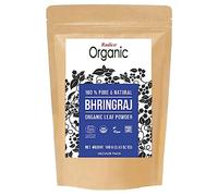 Radico | 100% Organic Bhringraj Powder | Confezione per la cura dei capelli | Rivitalizzante e nutriente | Cura dei capelli ayurvedici | Rafforza la struttura dei capelli | Vegano | 4 x 100 g