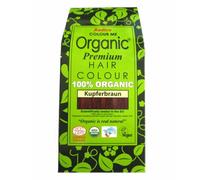 Radico Colour Me Organic - Colore per capelli vegetali, 100% vegetale, vegano, senza ammoniaca e perossido, ecocert & USDA Organic, colorazione naturale per capelli (marrone rame)