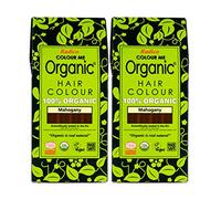 Radico Colour Me Organic - Tinta vegetale per capelli, mogano, 2 x 100 g