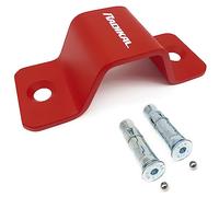 RADIKAL RK544R Ancoraggio a Pavimento per Catena Antifurto di Sicurezza fino a ø40, Alta Sicurezza Più Visibile, 2 Bulloni di Espansione, Fissaggio Anti Furto Ancora Parcheggio Garage Moto Rimorchio