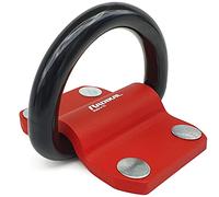 RADIKAL RK60 Ancoraggio Antifurto Massima Sicurrezza, 100% Acciaio Anello ø20 Anti-Taglio, Pavimento o Parete Garage Moto Caravan Rimorchio