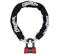 RADIKAL RK75120 Blocca Disco + Catena Alta Sicurezza Antifurto Moto Omologato CLASSE SRA, 120cm, Made in Europe