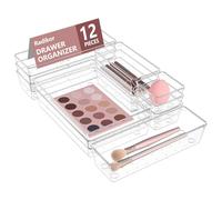 Radikor Organizer per Cassetti 12 Pezzi, Contenitori Cassetti 4 Dimensioni