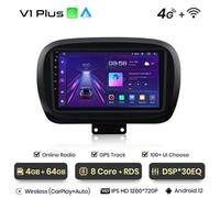 RADIO 2 DIN 9" PER FIAT 500X 2014/2021 ANDROID GPS 4G BLUETOOTH CARPLAY 4/64