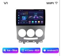 RADIO 2 DIN 9" PER MAZDA 5 BLUETOOTH USB GPS WI-FI NAVIGATORE SATELLITARE