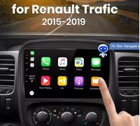 RADIO 2 DIN ANDROID PER RENAULT TRAFIC 15/19 BLUETOOTH NAVI USB CARPLAY GPS NAVI