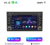 RADIO 2 DIN PER SEAT LEON IBIZA 12/20 BLUETOOTH ANDROID NAVIGATORE GPS CARPLAY