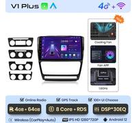 RADIO 2 DIN PER SKODA OCTAVIA ANDROID 12 TOUCHSCREEN BLUETOOTH WIFI CARPLAY 4/64