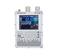Radio a banda completa con touch screen IPS, ricevitore ad alta sensibilità, bianco