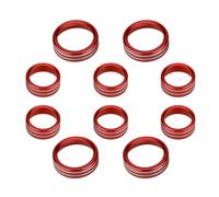 Radio AC Switch Knob Cover Trim Ring Fit for Chevrolet Silverado Suburban Get