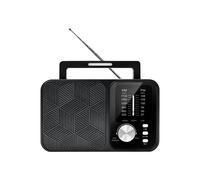 Radio AM FM A Transistor A Onde Corte con Manopola e 5.3 per Uso Interno Ed Esterno A