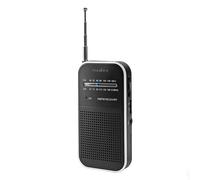 Radio AM / FM da Tasca a Pile con Sintonizzazione Analogica e Presa Cuffie