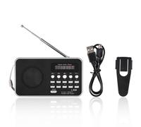 Radio AM/FM portatile con lettore multimediale digitale, suono stereo nitido e modalità convertibili per il tuo piacere di ascolto, buona qualità,