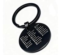 Radio amatoriale per codice Morse CW Pratica moneta portatile in metallo ausilio per addestramento per la trasmissione continua di onde apprendimento e perfezionamento delle abilità (rotondo nero)