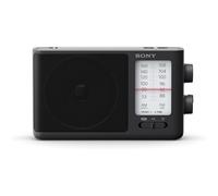Radio analogica AM/FM nera Sony ICF-506