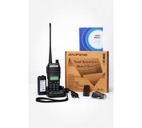 RADIO BAOFENG UV-82 RICETRASMITTENTE UHF VHF FM DOPPIO PTT CACCIA TORCIA