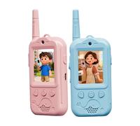 Radio Bidirezionali Per Bambini: Dispositivo Divertente E Compatto, Kit Di Comunicazione Portatile, Gadget Per Gruppi Di Amici, Strumento Walkie-talkie Per La Ricreazione Con Struttura Facile Da Impug