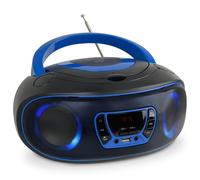 Radio Bluetooth Casa Stereo Portatile con Lettore CD Audio USB MP3 Boombox Radio