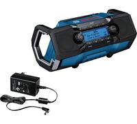 HEAVY DUTY GPB18V-3SC Professional, Radio sito lavoro blu/Nero