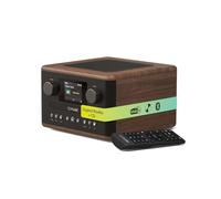 Pure Classic C-D4 - Das charmante Digitalradio mit CD-Player, Kaffee Braun/Walnuss