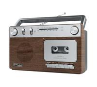Radio Cassette Muse M-152 WS Portatile con Microfono Integrato
