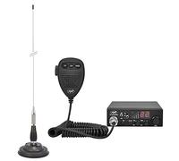 PNI - Kit Radio Cb Escort Hp 8000l Asq + Antenna Cb Ml100 Con Base Magnetica