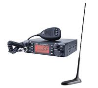 PNI Radio CB Escort HP 9001 PRO ASQ 12/24 con Antenna CB Extra 45 con Base Magnetica