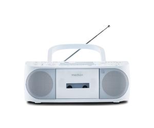 Radio CD K7 - MEDION - FM - 2x3W RMS - Blu - Nouvo