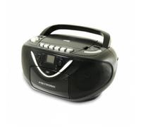 Radio CD Metronic con cassetta MP3 nera
