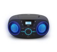 Radio CD Mooov 477415 FM Stereo USB AUX-in Effetti Luminosi 7 Colori