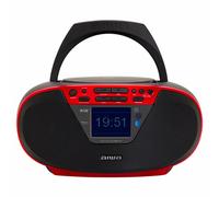 Radio CD MP3 Aiwa BBTU500DAB/RD Rosso FM